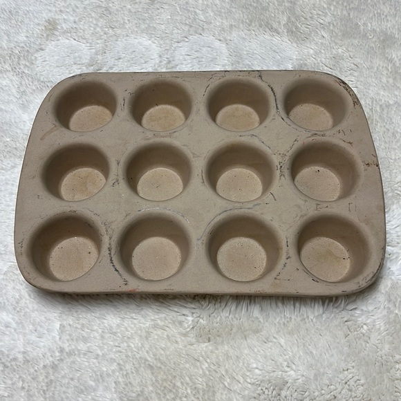 Pampered Chef Kitchen Pampered Chef Stoneware Muffincupcake Pan